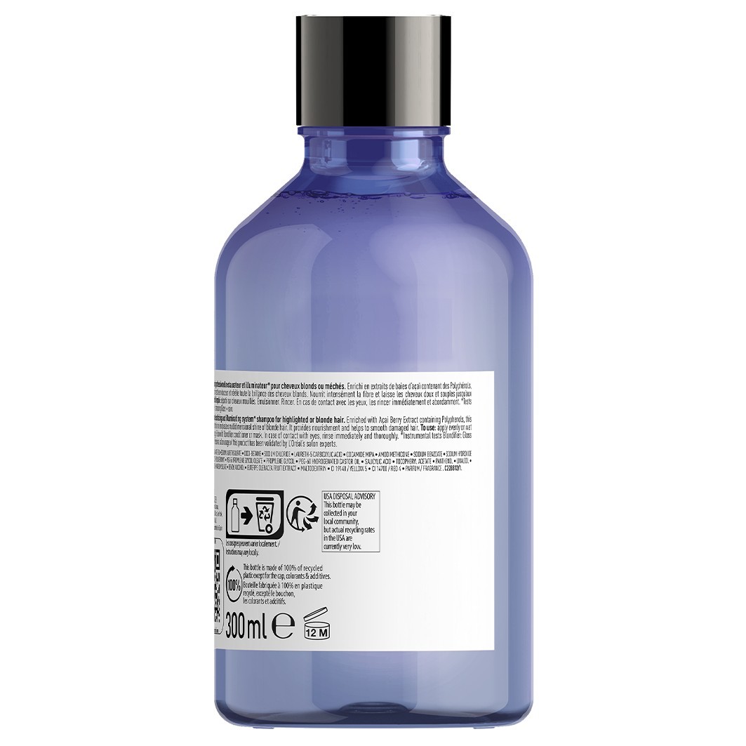 L'Oréal Professionnel matu šampūns Blondifier Gloss - 300 ml