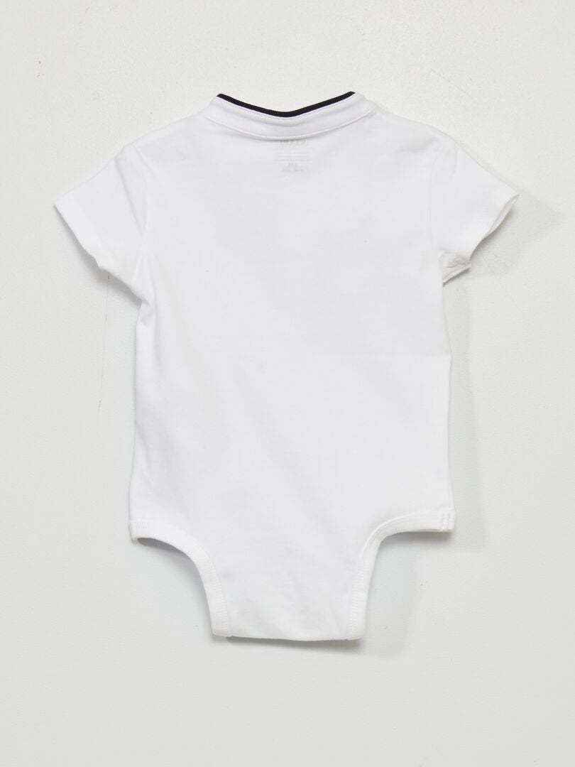Body de malha jersey - BRANCO