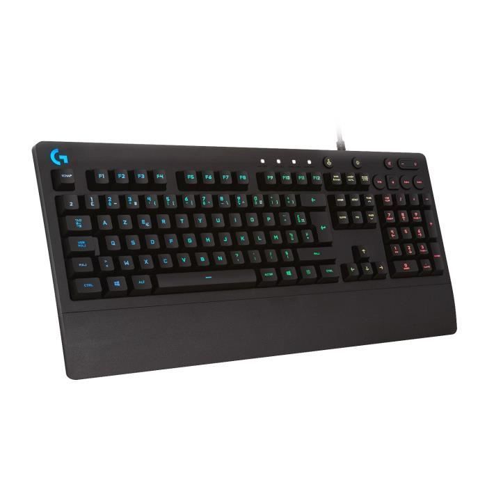 Tastiera da gioco - Cablata - Logitech G - G213 Prodigy - AZERTY - USB - Nera