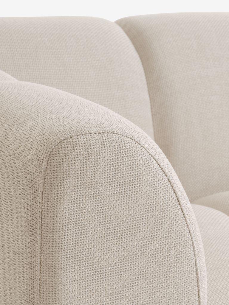 ALLESE sofa s ALLESE ležaljkom lijevo, bež tkanina