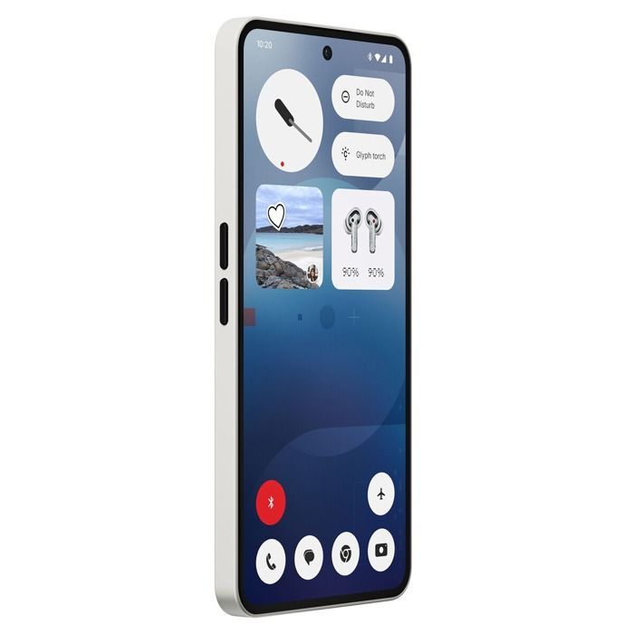 Smartphone Nothing Phone (3a) 5G 12Go 256Go Blanc Dual SIM Snapdragon™ 7s Gen 3