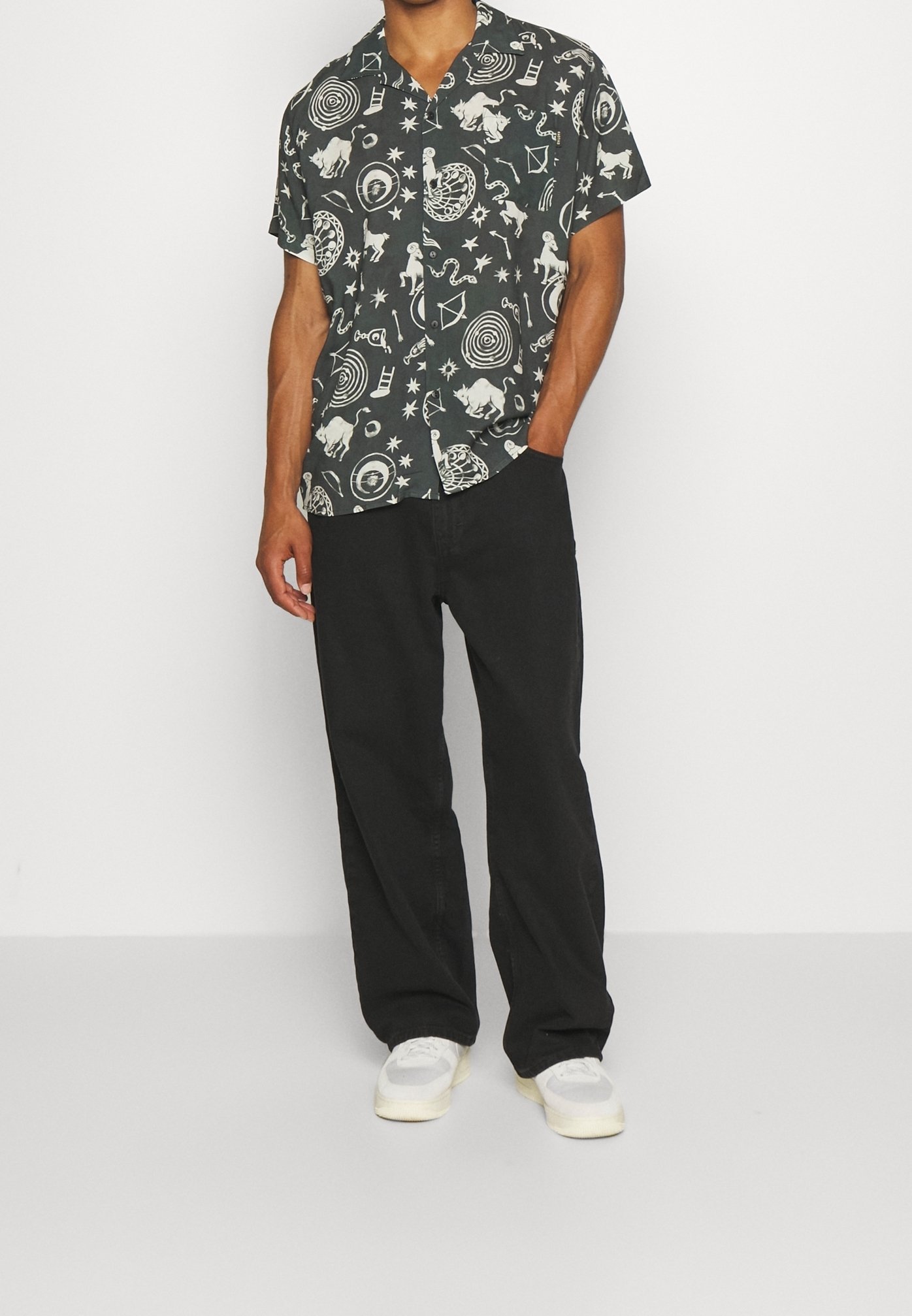 Kaotiko shirt - donkergrijs