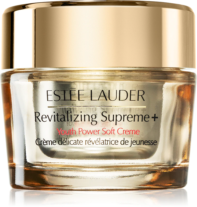 Estée Lauder Revitalizing Supreme+ Youth Power Soft Creme, een lichte, voedende en hydraterende dagcrème.