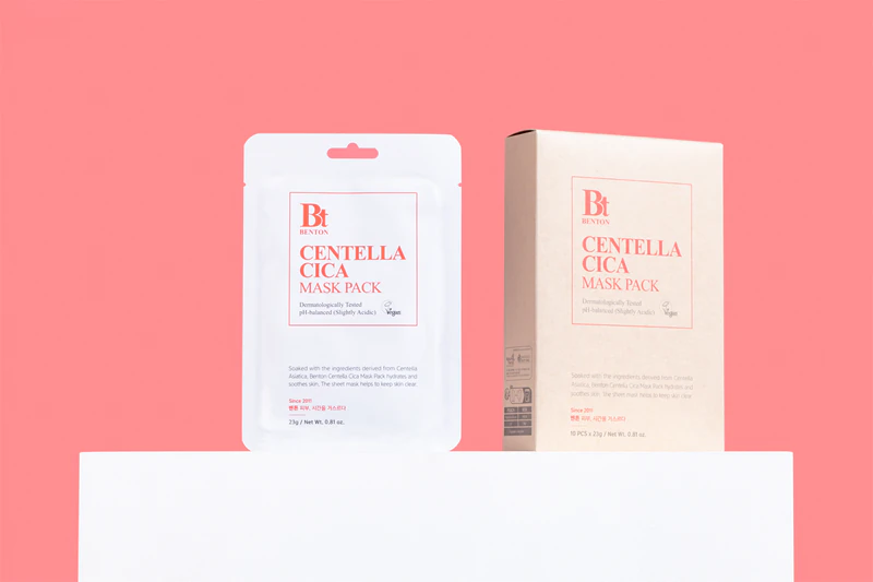 Benton Goodbye Redness Centella Soothing Sheet Mask pro problematickou pleť