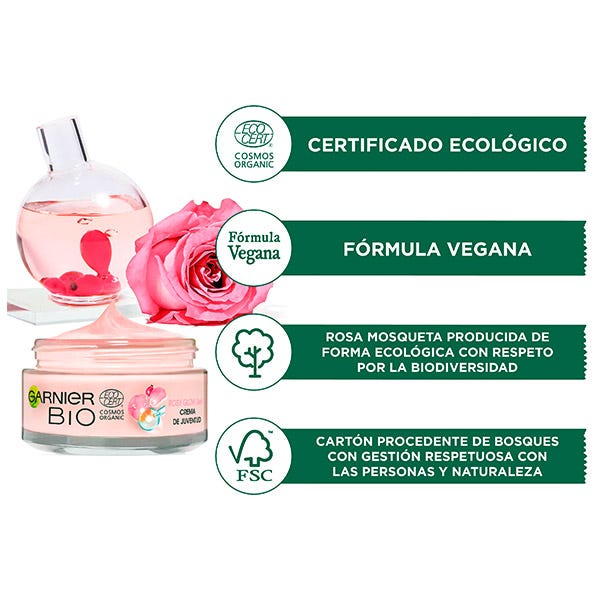Bio Rosy Glow Dagkräm | 50ML