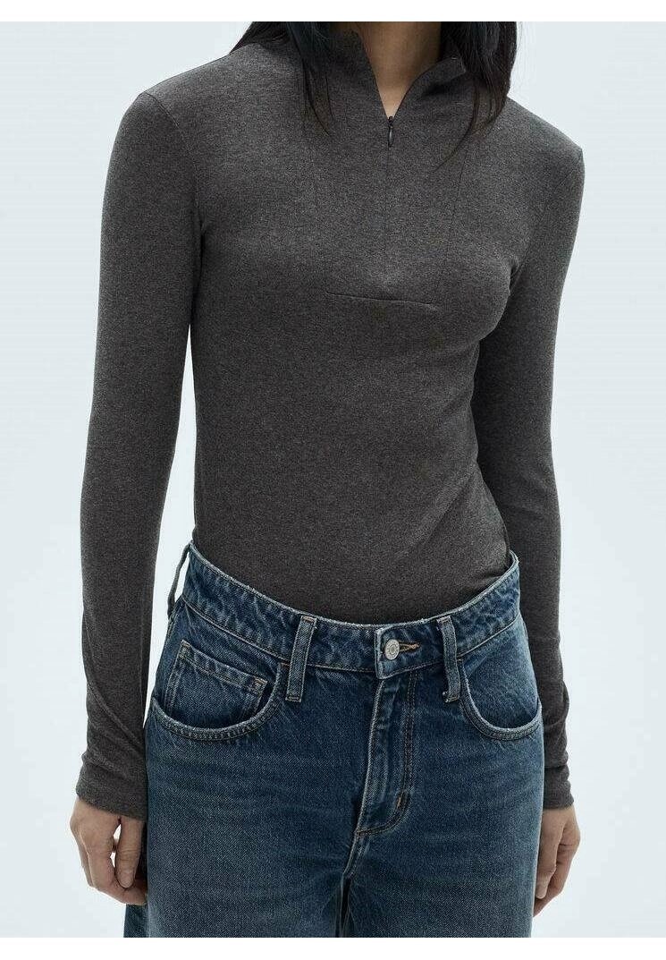 Mango Pullover - grau
