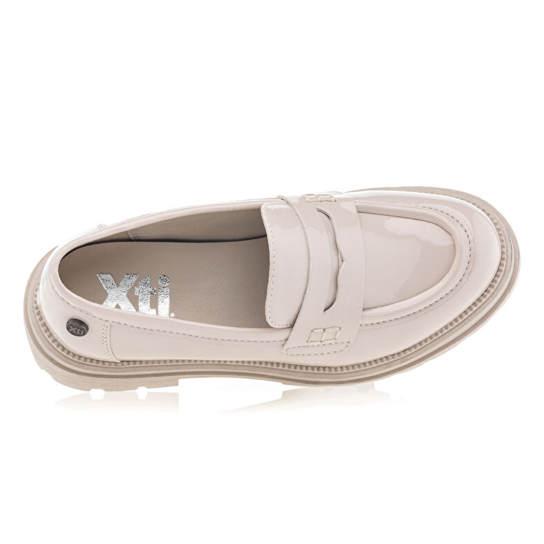 Mocasini/pantofi sport bej pentru fete