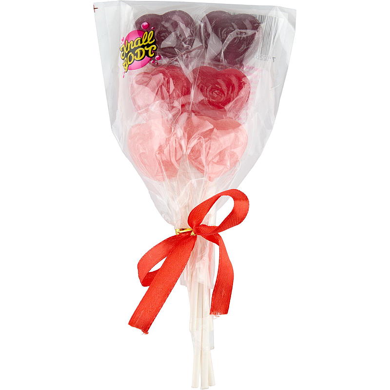 KnallGodt Love 6 stk, 10 g, Blomsterhjerte