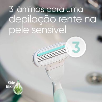 Gillette Venus Smooth Sensitive holiaci strojček 1 kus 1 kus