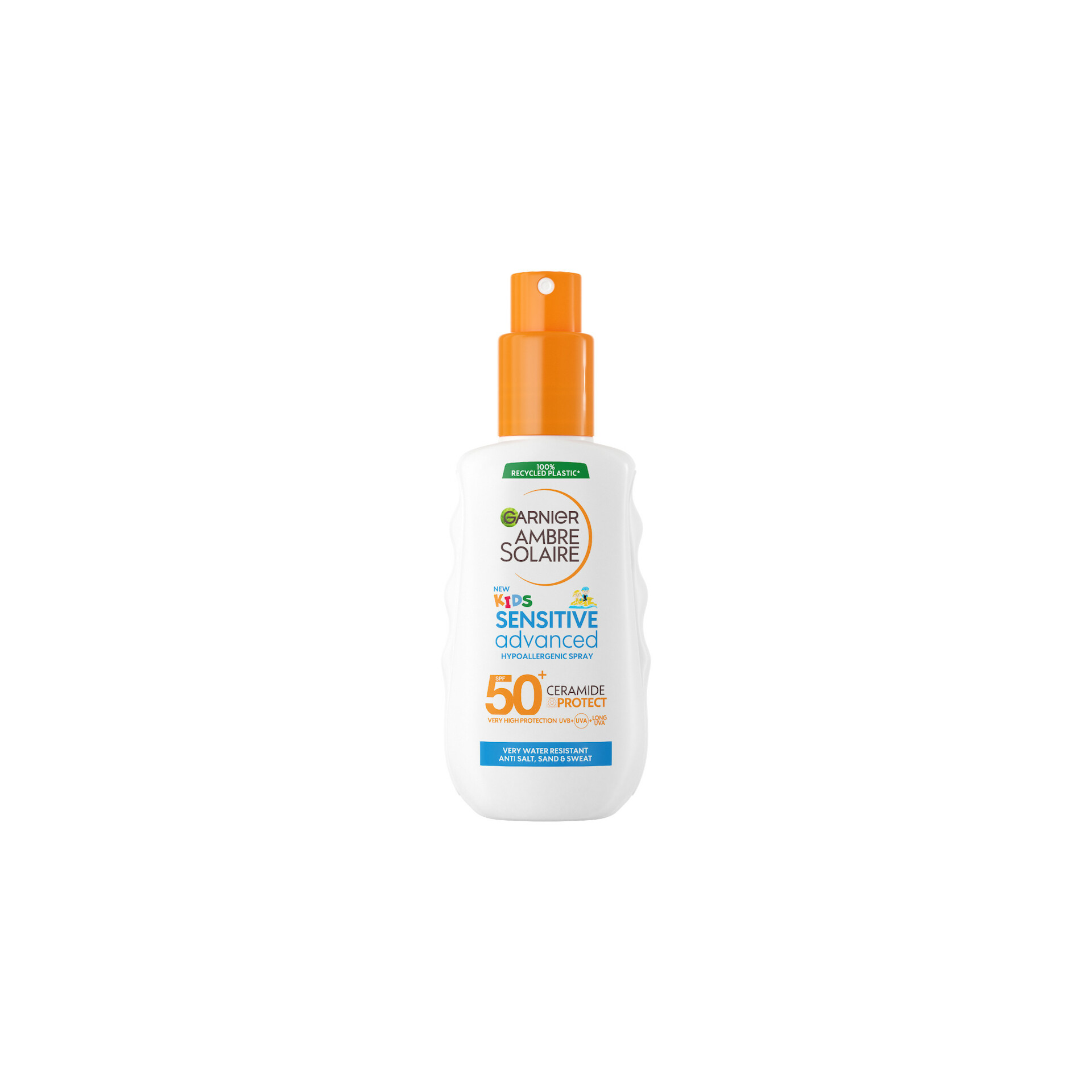 Ambre Solaire Sensitive Advanced Kids hipoallergén spray SPF50+ 150 ml - Garnier