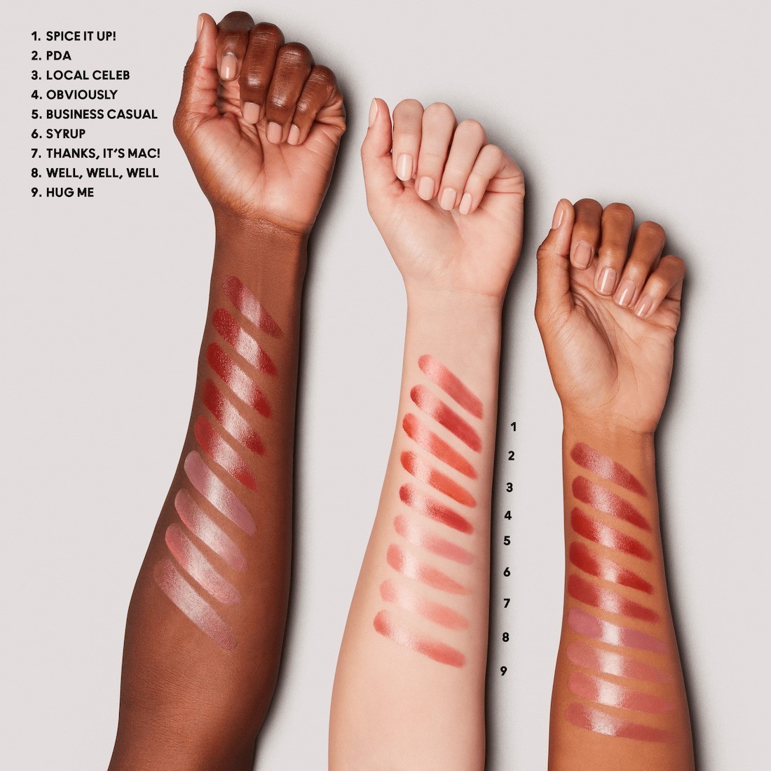 MAC Lusterglass lūpų dažai - 3 g