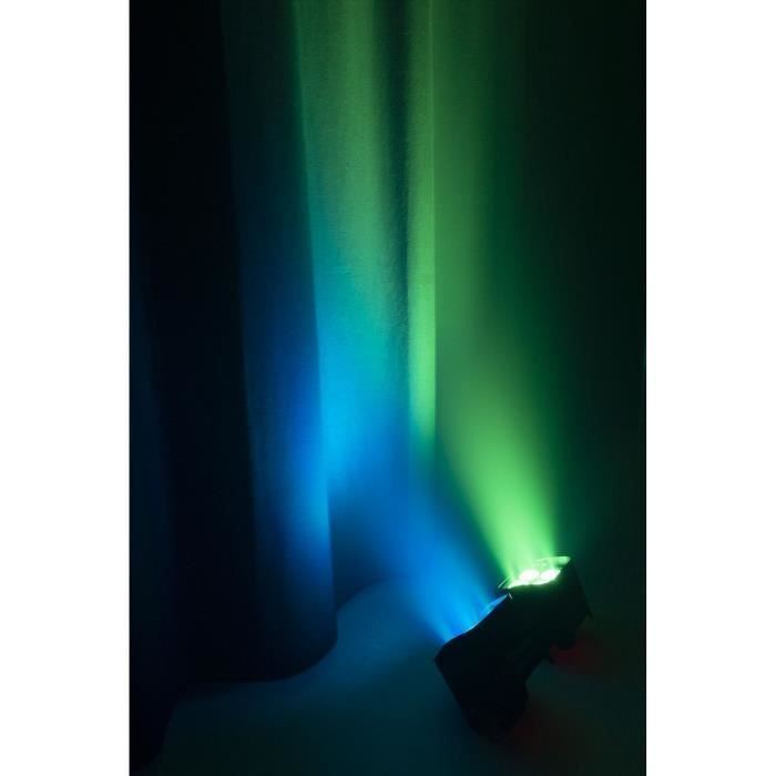 Projecteur uplight LED - BEAMZ - BBP54 - 4x 12W RGBAW-UV - Batterie amovible - IP65