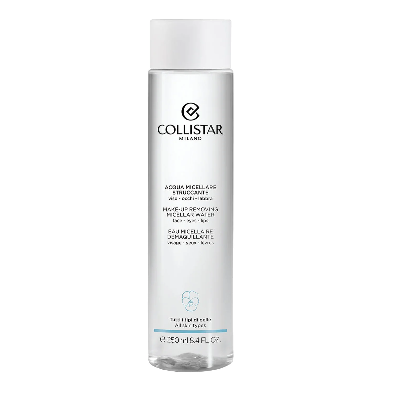 Detergenza Acqua Micellare Struccante Viso-Occhi-Labbra - Acqua detergente viso