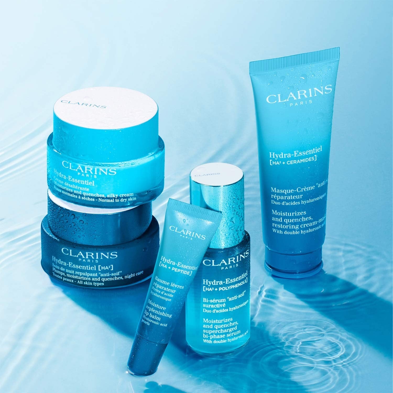 Clarins Lippenbalsam Hydra-Essentiel HA² Hydra-Essentiel [HA] Feuchtigkeitsspendender Lippenbalsam – 15 ml