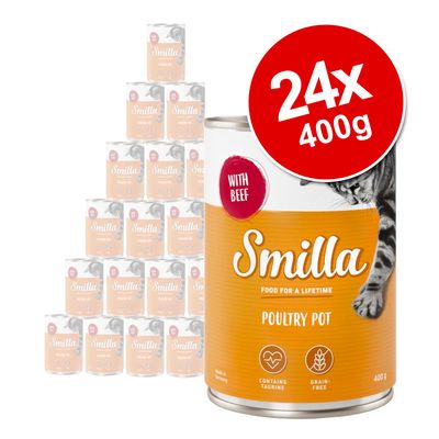 Smilla Tender Geflügel-Sparpackung 24 x 400 g