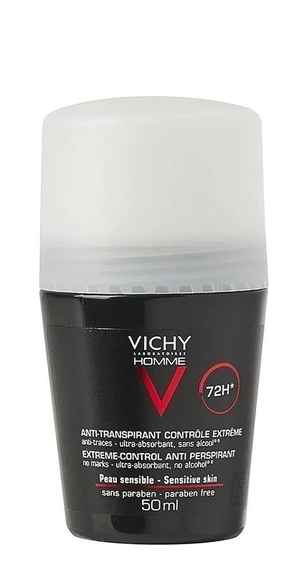 Vichy Homme Anti-Transpirant 72H Antyperspirant dla mężczyzn Extreme-Controle