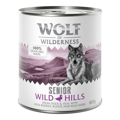 Wolf of Wilderness Senior 6 x 800g