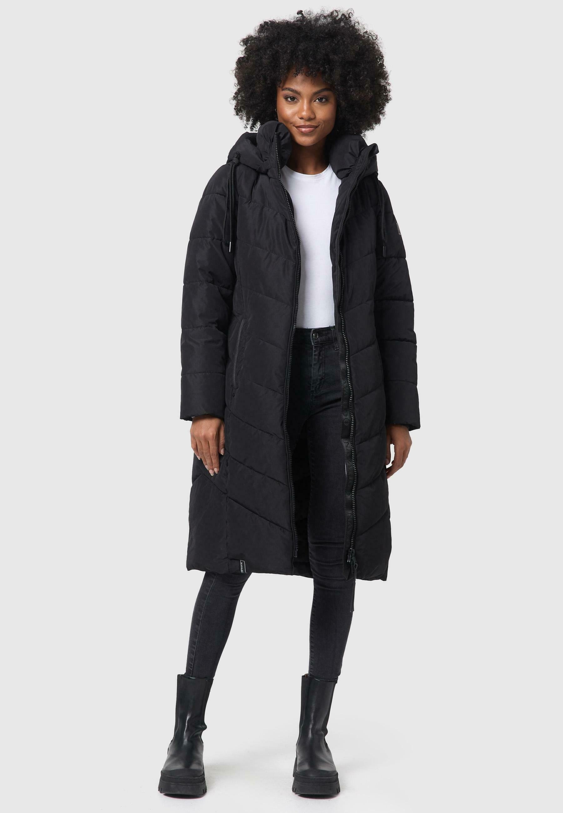 Navahoo STEPP SAHNEKATZ - Casaco de inverno - preto
