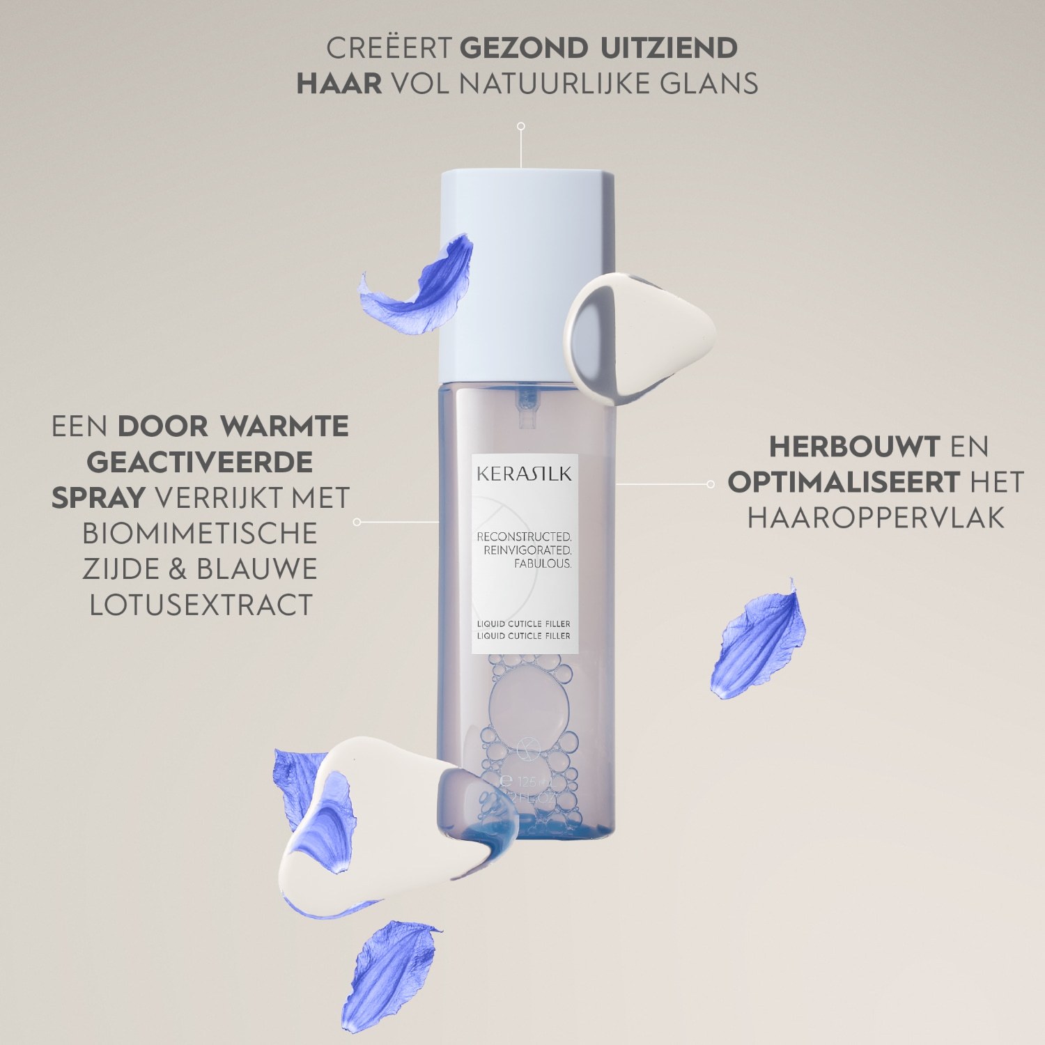 KERASILK Tečni proizvod za stiliziranje kose za popunjavanje sloja kutikule – 50 ml