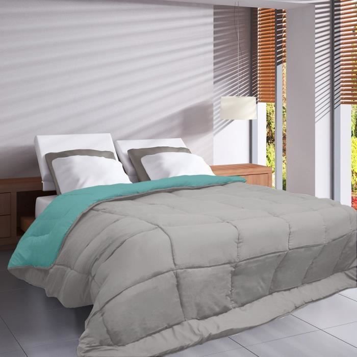 HUDSON – Leichte Mikrofaser-Bettdecke – 200 g/m² – Kiesel & See – 140 x 200 cm