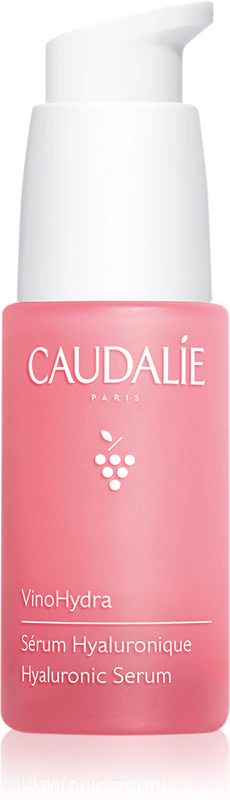 Sérum hidratante Caudalie VinoHydra com ácido hialurônico para primeiras rugas.