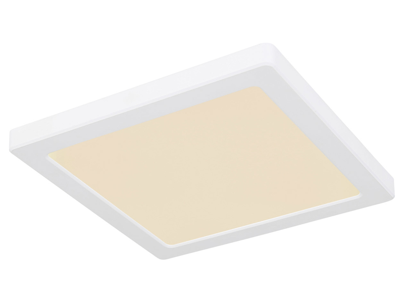Plafon Lasse LED 21 cm akrylowy biały
