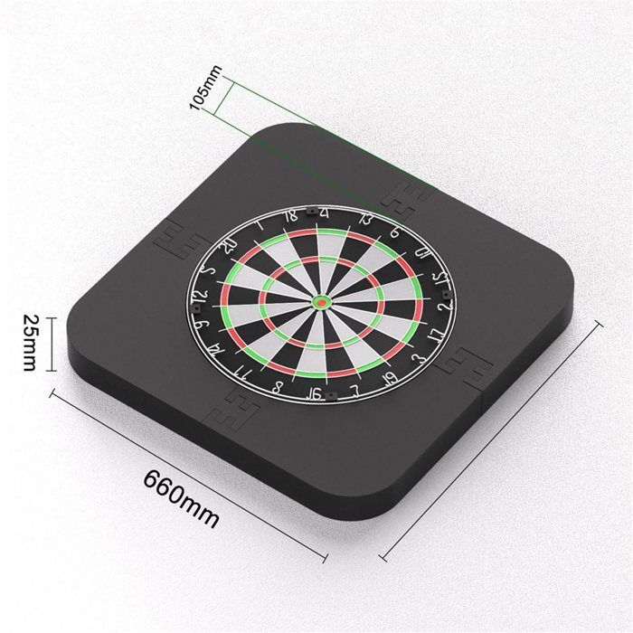 Anillo protector para diana, protector de pared de EVA resistente para dianas de todos los tamaños.
