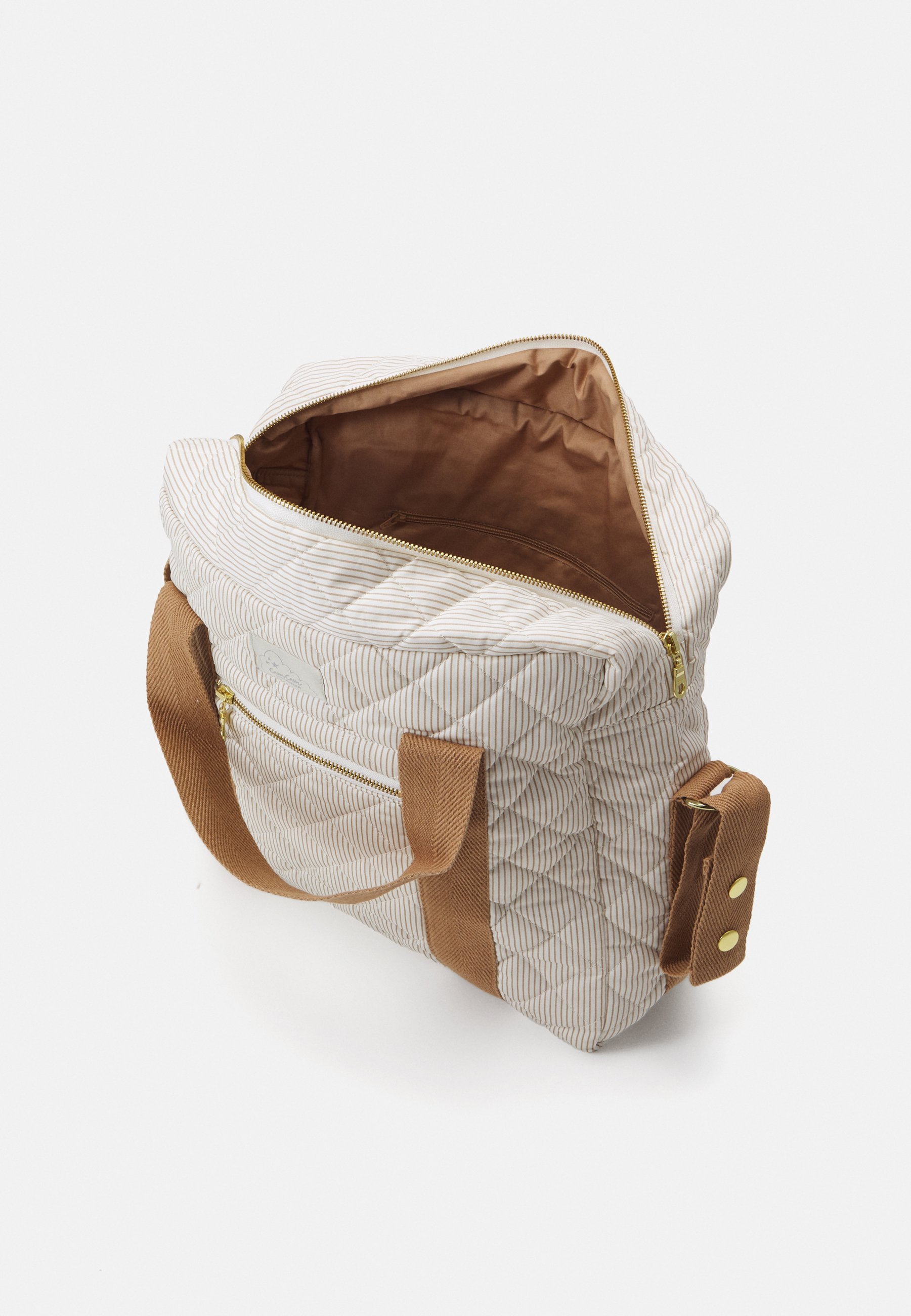 Cam Cam Copenhagen Verschoontas Classic Unisex - Babyverschoontas - klassieke strepen camel