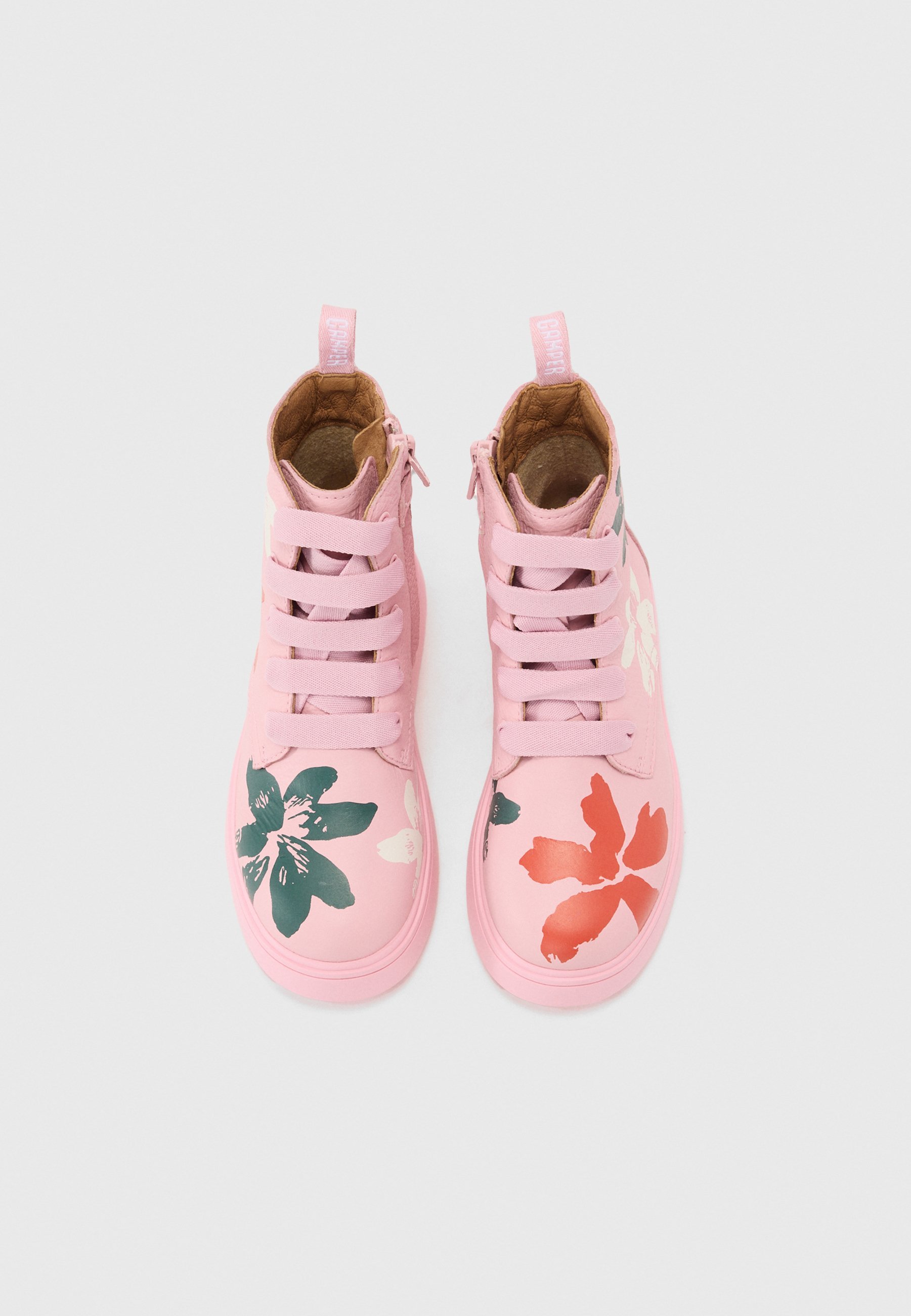 Botas de cano curto Camper Classic - rosa médio