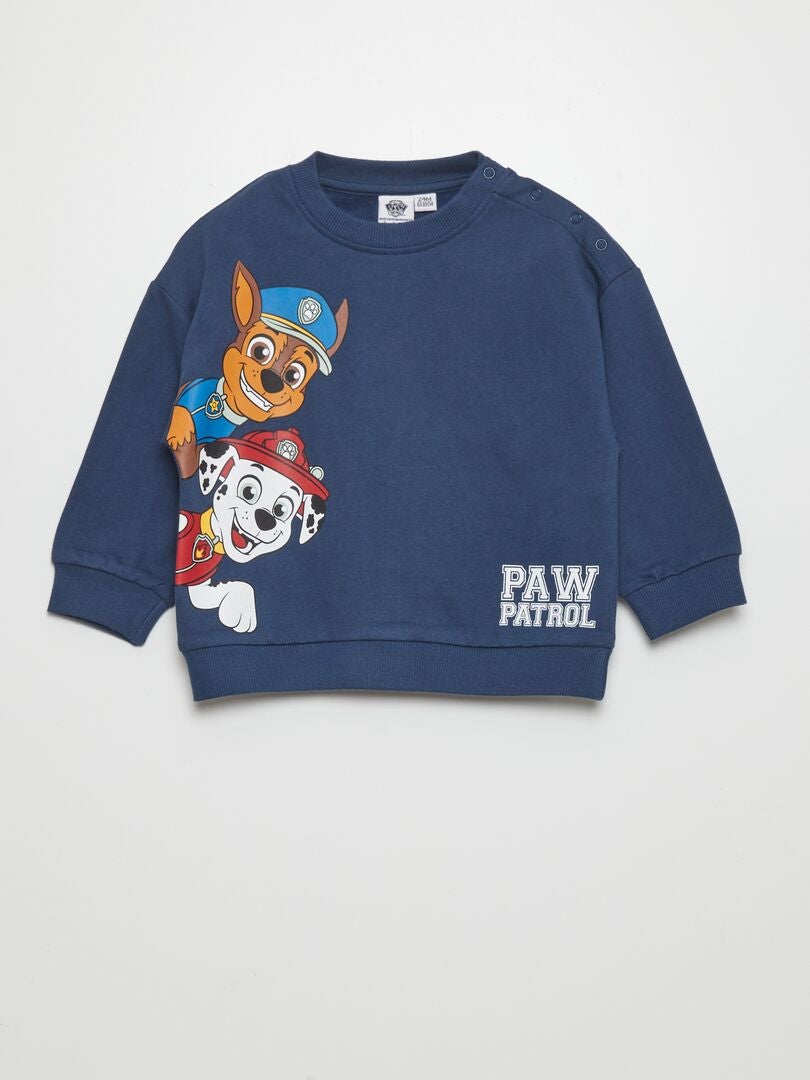 Sudadera con estampado de Paw Patrol - AZUL
