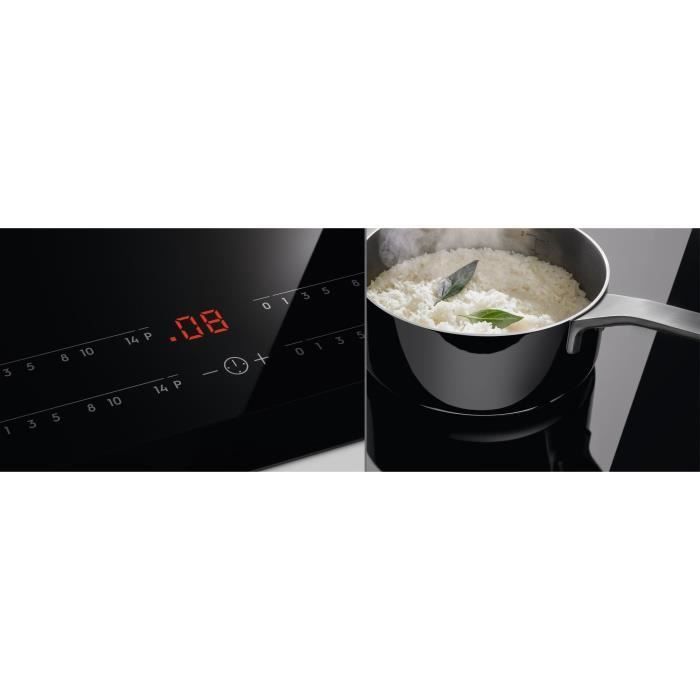 Induktionskochfeld – ELECTROLUX – 4 Kochzonen – 71 x 52 cm – EIV734 – Schwarz