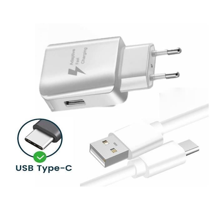 Pack Chargeur + Câble pour Samsung Galaxy A36 5G Fast Charger Ultra-puissant et rapide NOUVELLE GENERATION 3A avec CABLE USB-Type C