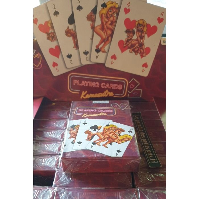 Juego de cartas erótico, baraja Kamasutra de 54 cartas