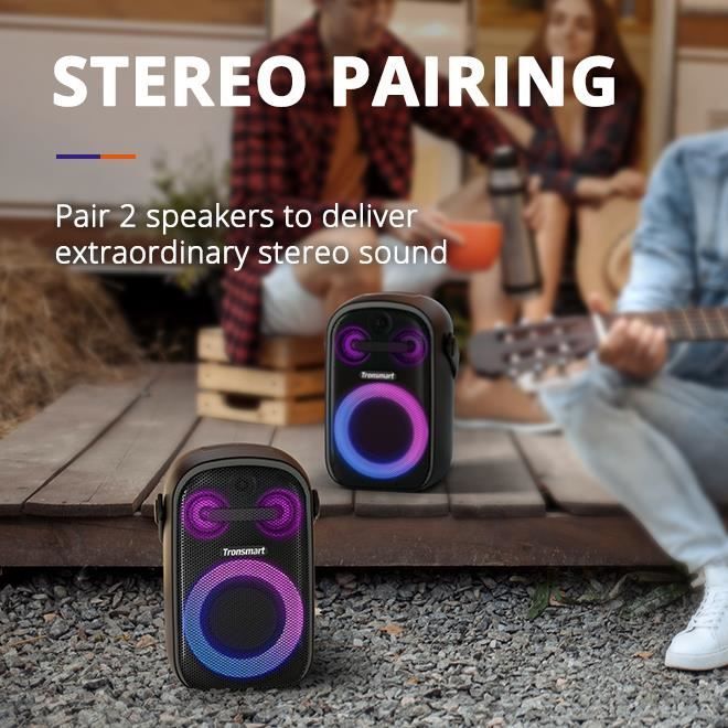 Enceinte Bluetooth - Tronsmart - Halo 100 - 60W - Étanche IPX6 - 18 Heures de Lecture