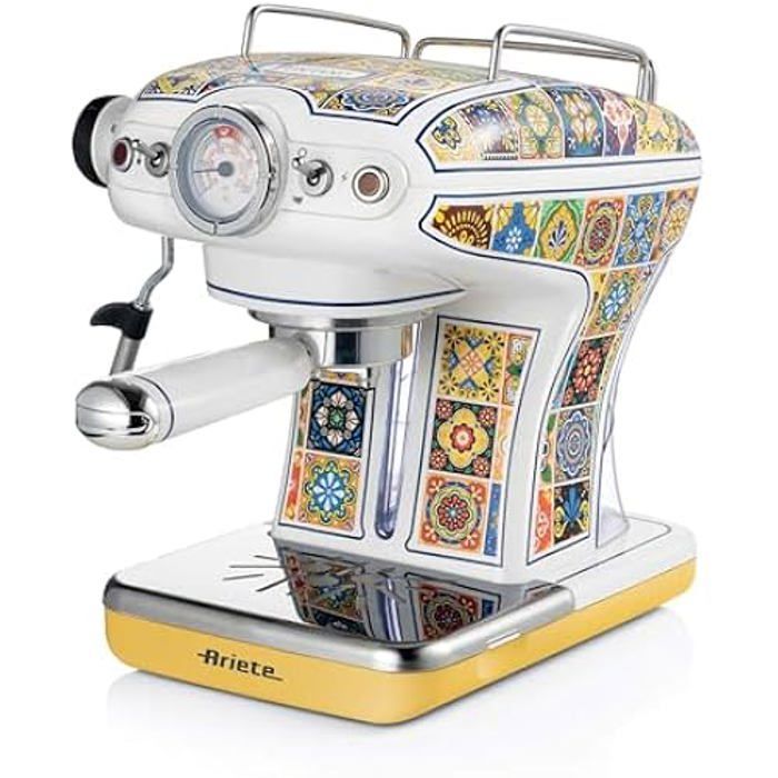 Cafetera - ARIETE - 1389 Positano - 850 W - 0,9 L - Filtro de media taza
