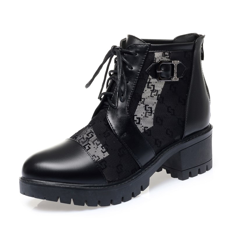 Sandales d'été pour femmes 2021 en cuir véritable et résille, respirantes, ornées de lacets et de strass.