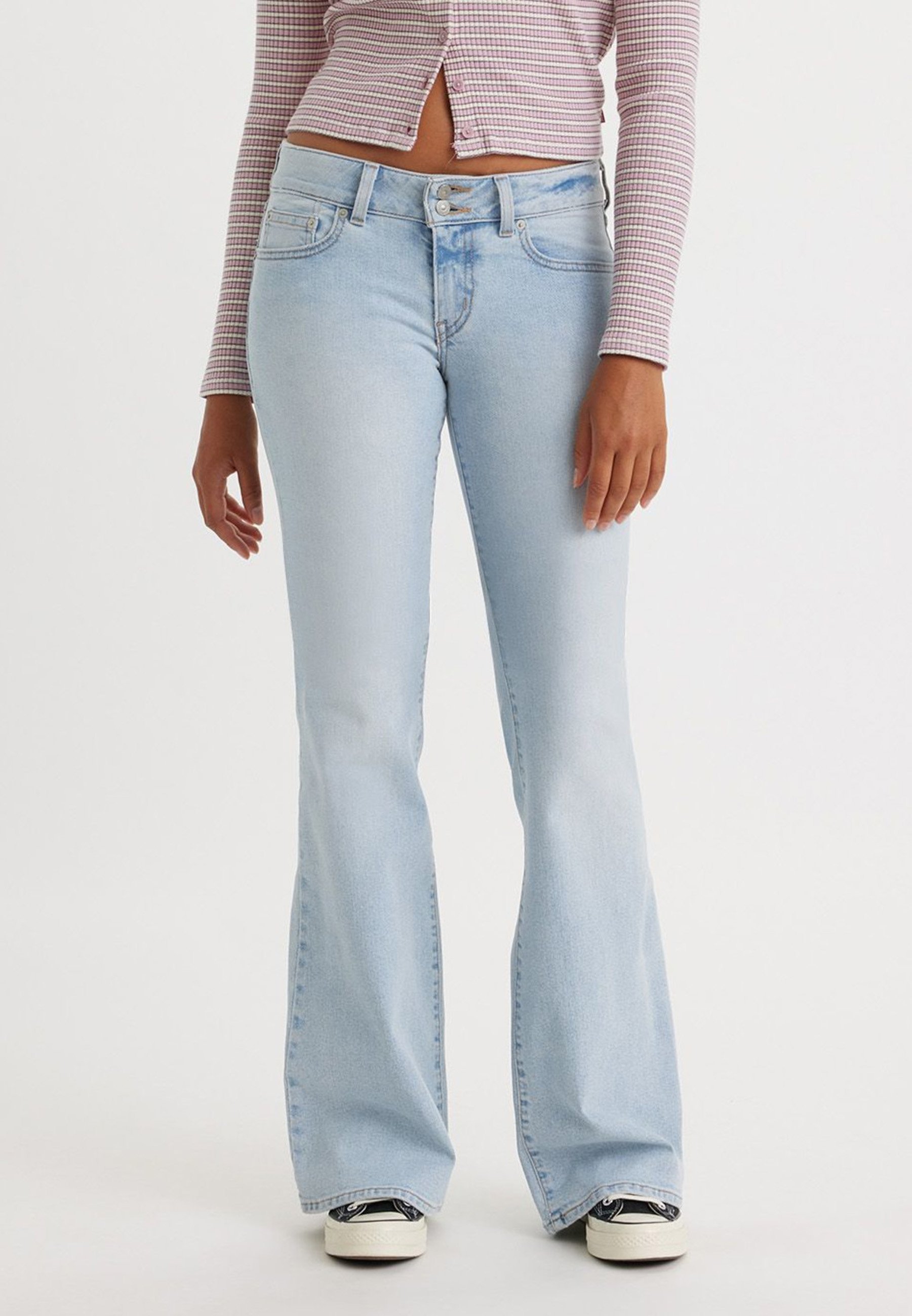 Levi's® SUPERLOW FLARE - Uitlopende jeans - oeps, ik heb het gedaan