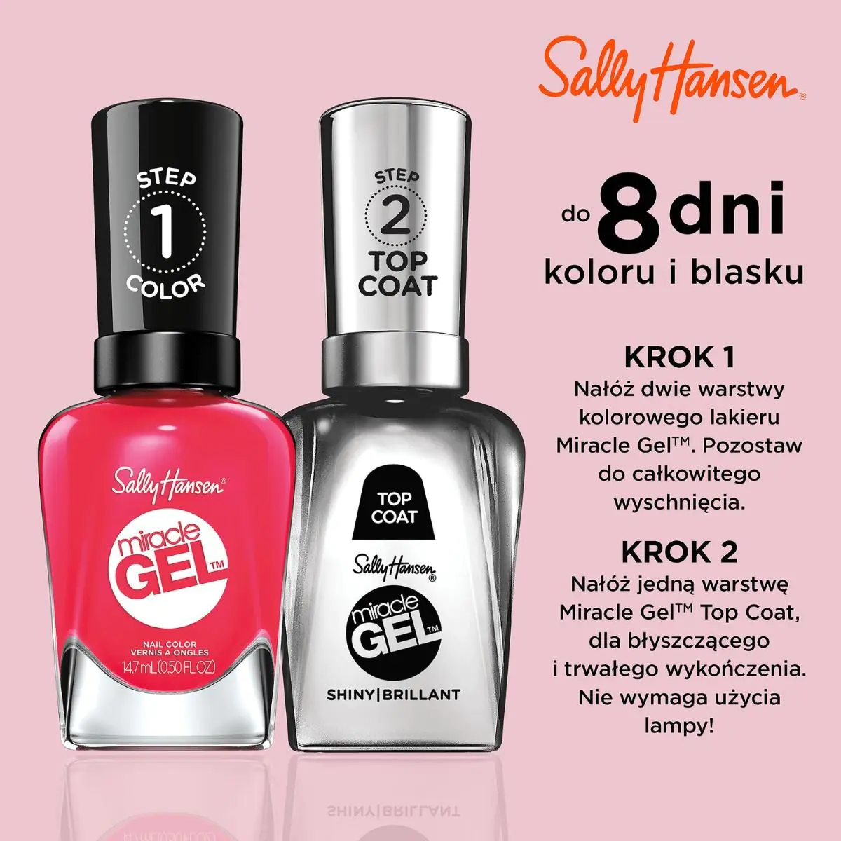 Sally Hansen Miracle Gel Lakier do paznokci, 220