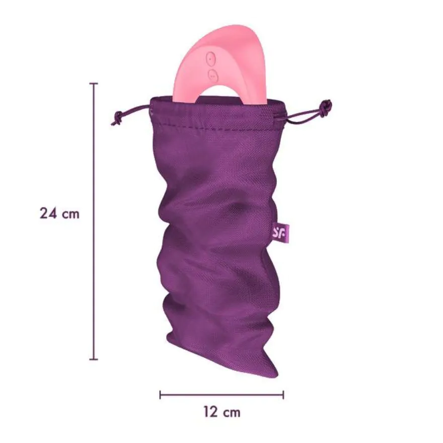Satisfyer Treasure Bag M violet torba do przechowywania gadżetów erotycznych