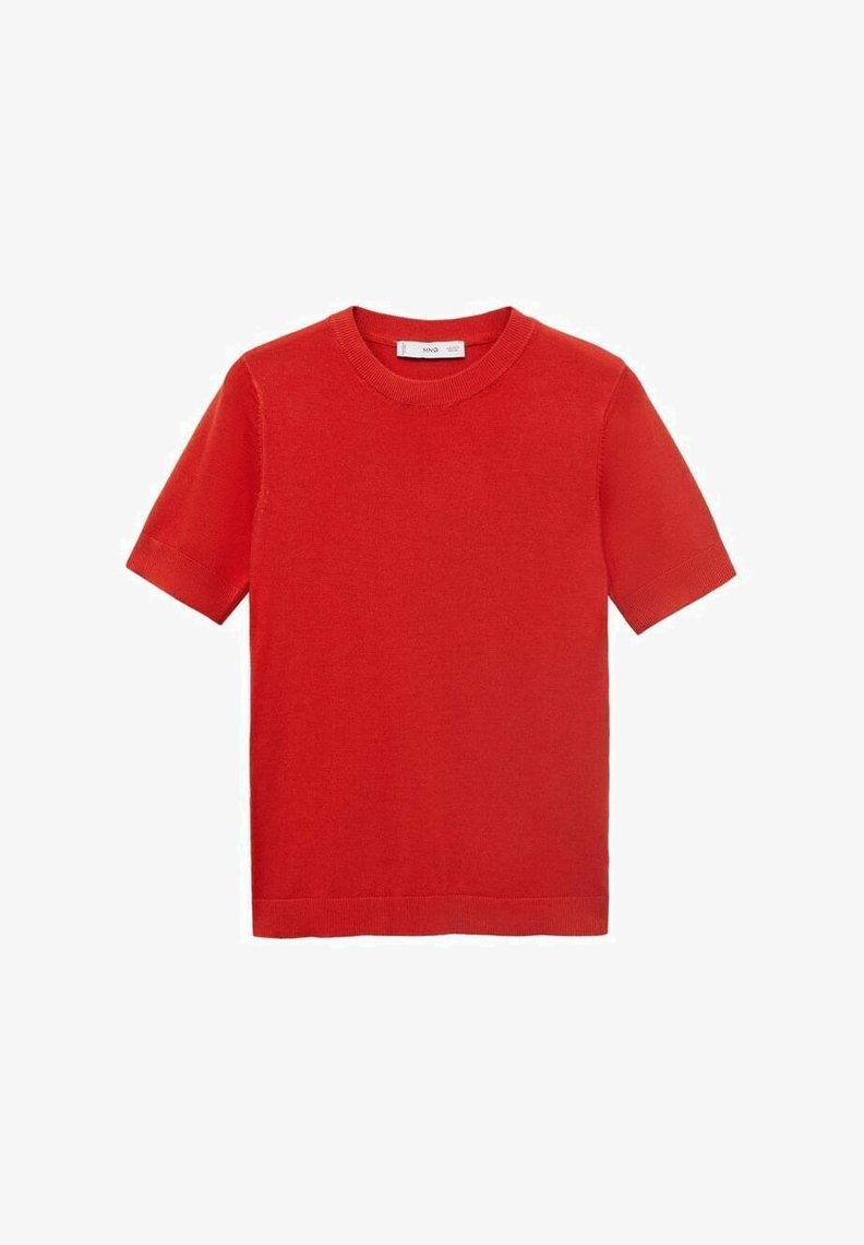 Mango Blouse met korte mouwen - rood