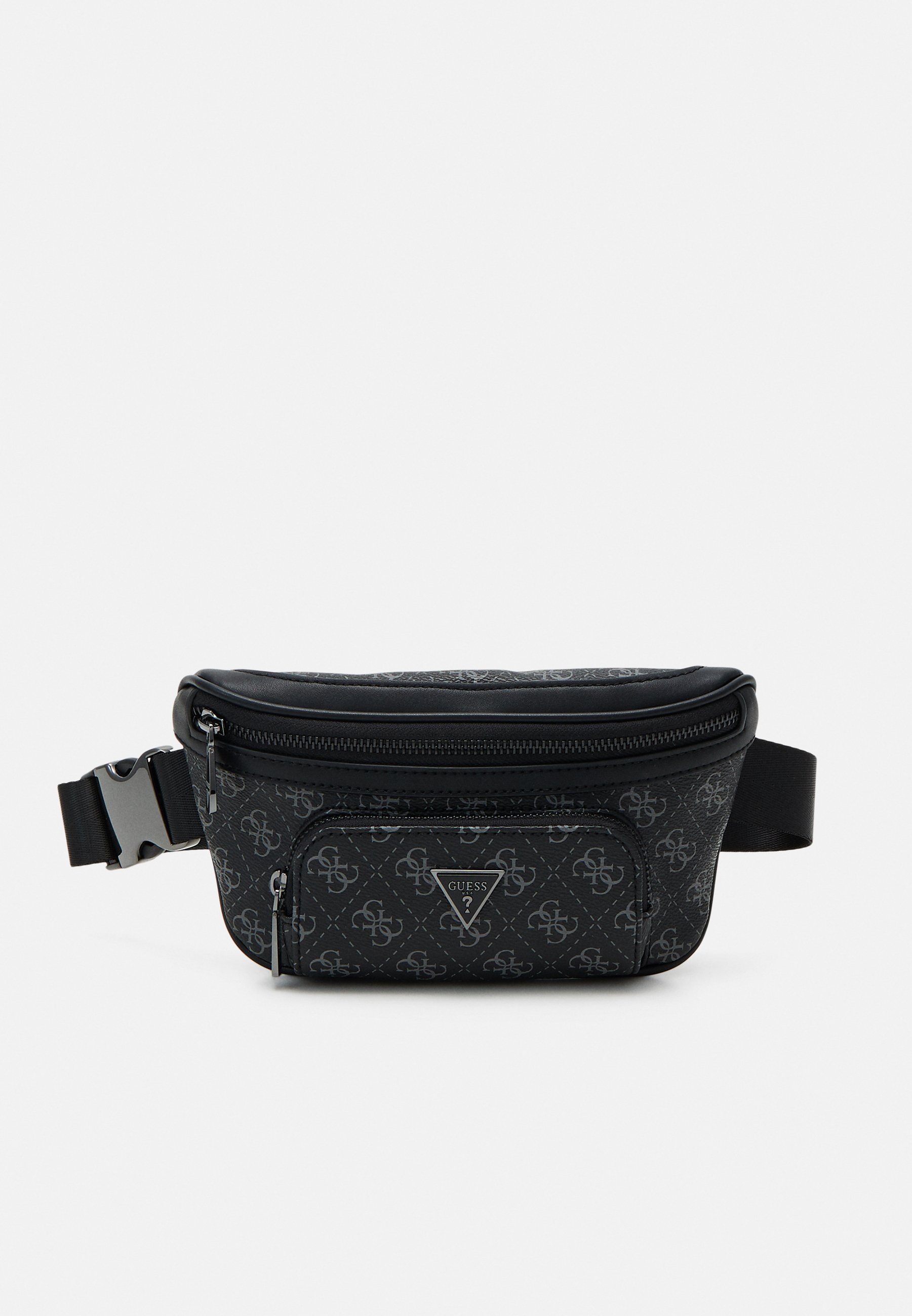 Guess MILANO COMPACT BUM BAG UNISEX - Heuptas - donkerzwart