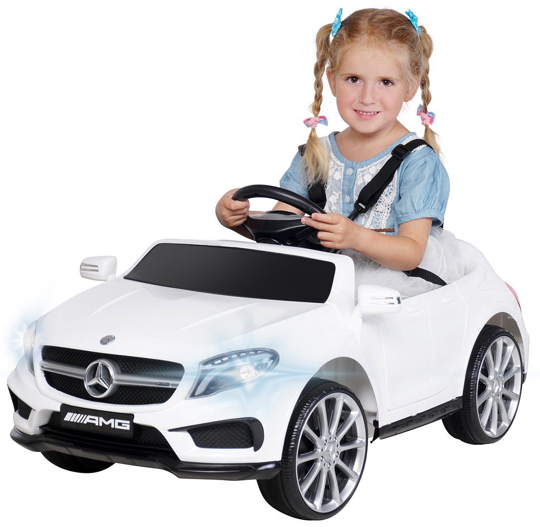 Elektrické autíčko Actionbikes Motors pro děti, Mercedes GLA 45 AMG s licencí, věk 3-5 let, nosnost 30 kg, (1 kus), dětská hračka - elektrické vozidlo 3-6 km/h - s dálkovým ovládáním