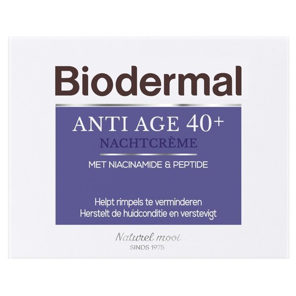 Biodermal Anti Age 40+ noćna krema<br>50ml - Zrela koža