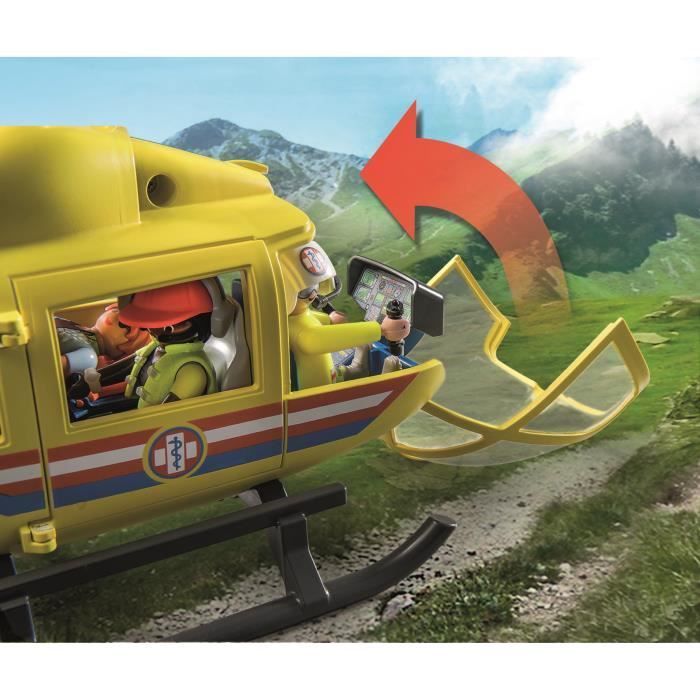 PLAYMOBIL 71203 Reddingshelikopter, Figuur, Stadsactie Reddingsteam