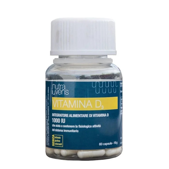 MIAMO Miamo Nutraiuvens Vitamine D3 (2000 IE) 60 capsules voedingssupplement