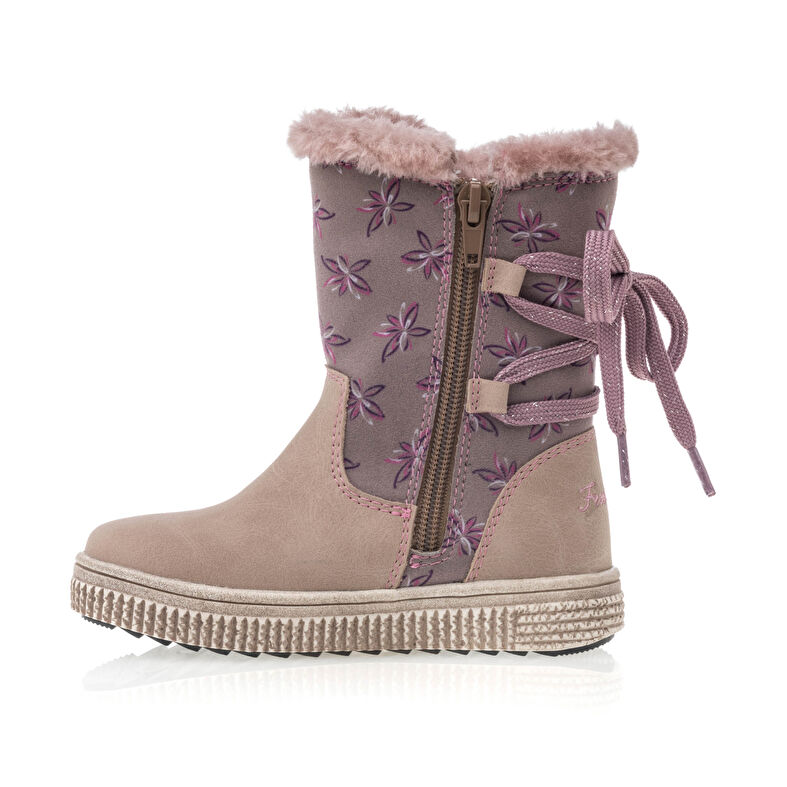 Stivali beige da bambina