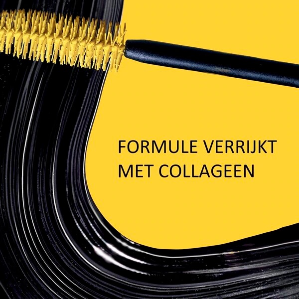 Maybelline New York The Colossal 100% melna ūdensizturīgā skropstu tuša<br>