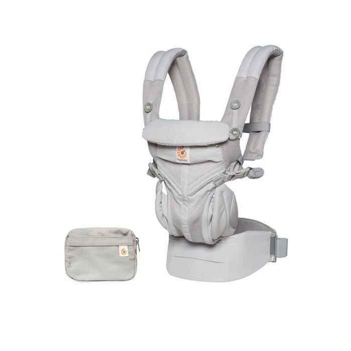 Porte-bébé physiologique ERGOBABY Omni 360 CAM gris perle - 4 positions de portage