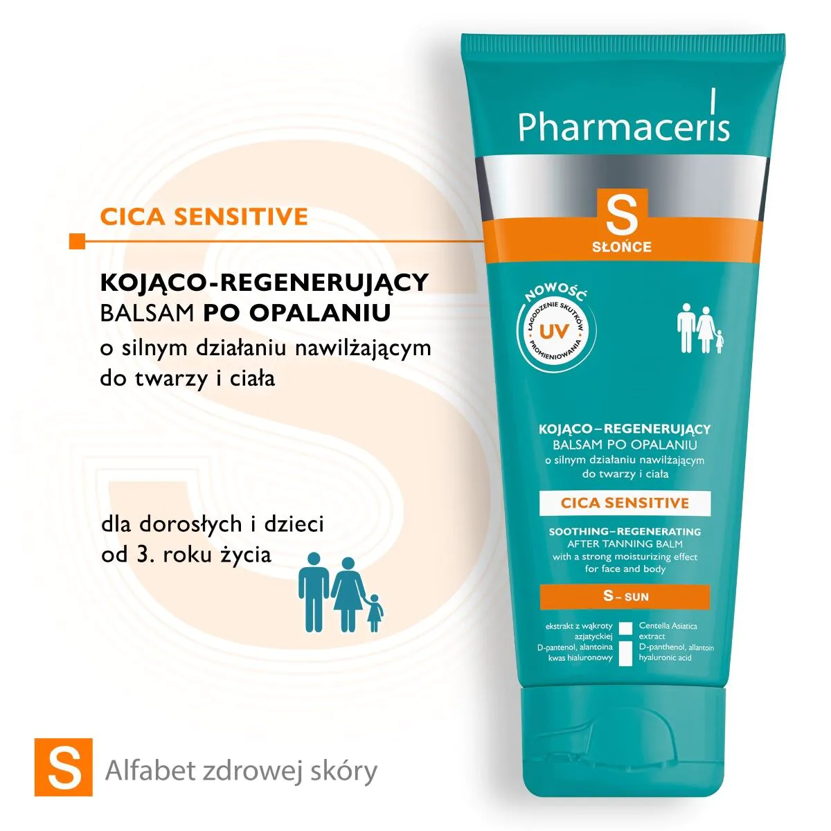 Pharmaceris S Kojąco-regenerujący balsam po opalaniu