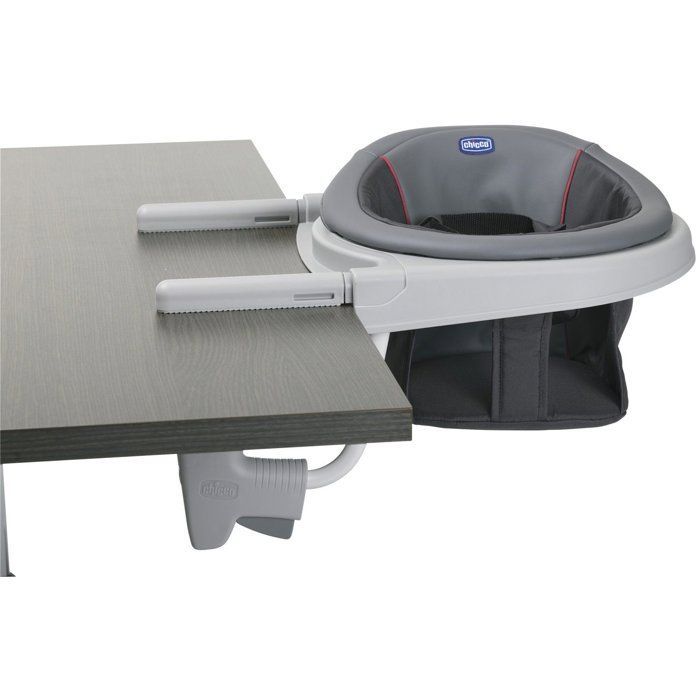 Cadeira de mesa infantil Chicco - 360° - Fixação segura - Cor pedra